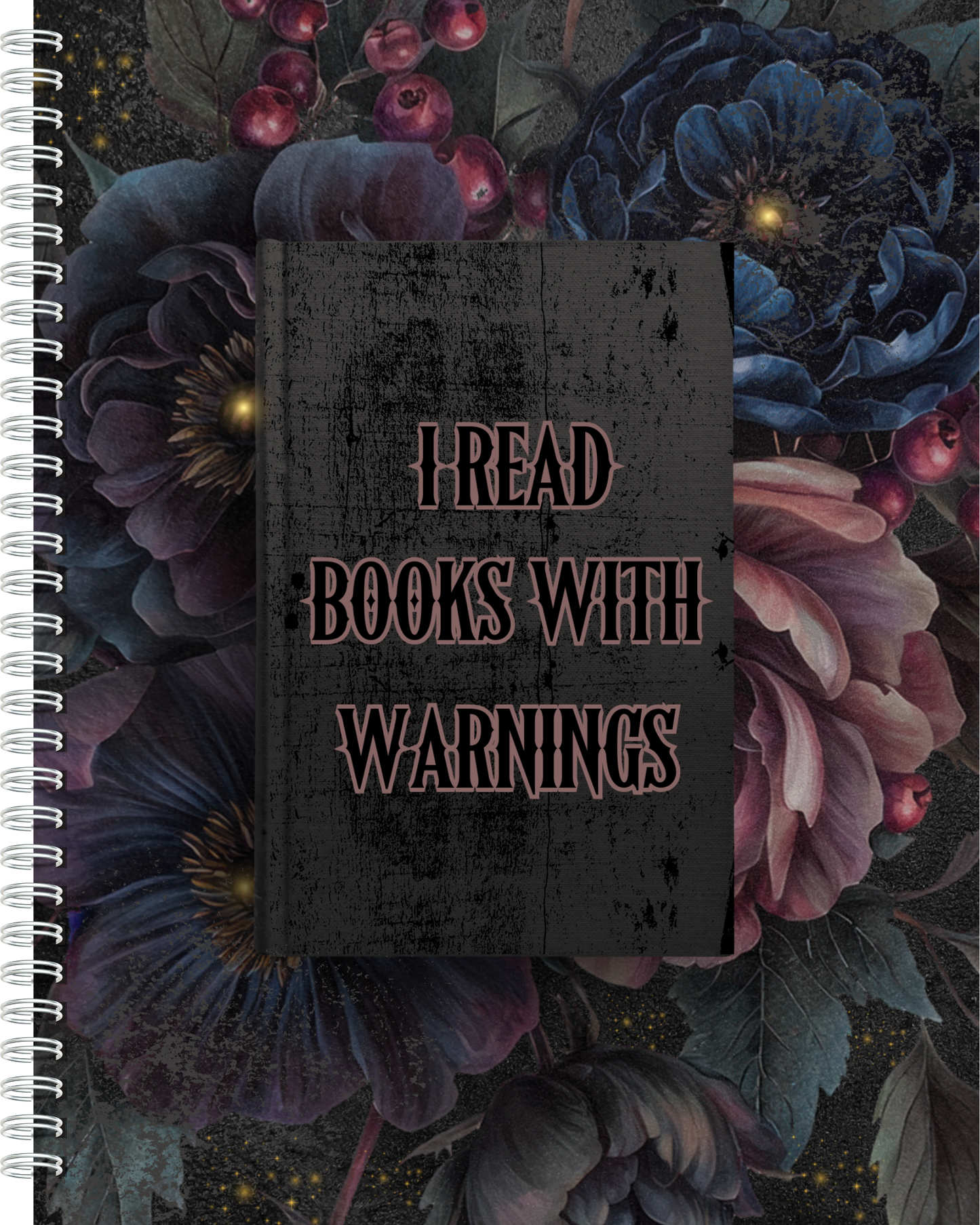 Books With Warnings (Floral)