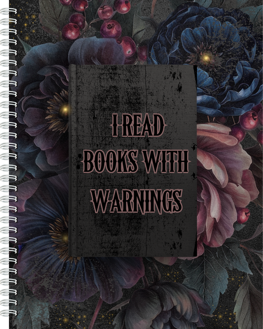 Books With Warnings (Floral)