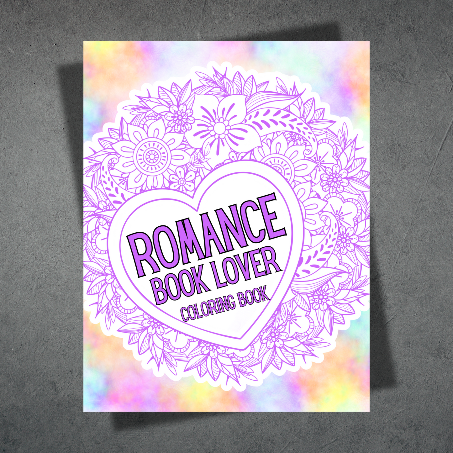 Romance Book Lovers Coloring Book