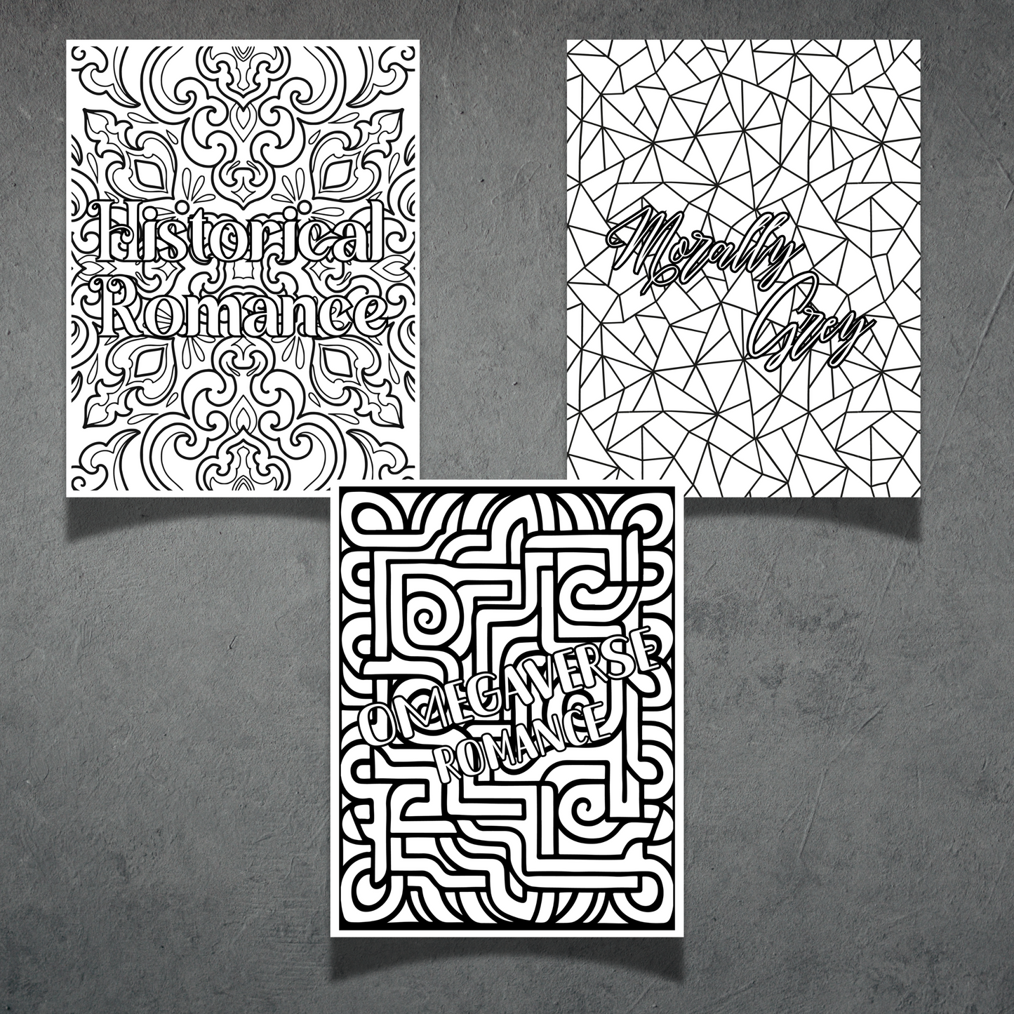 Romance Book Lovers Coloring Book