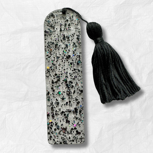 Acrylic Bookmark - Gray Sparkle
