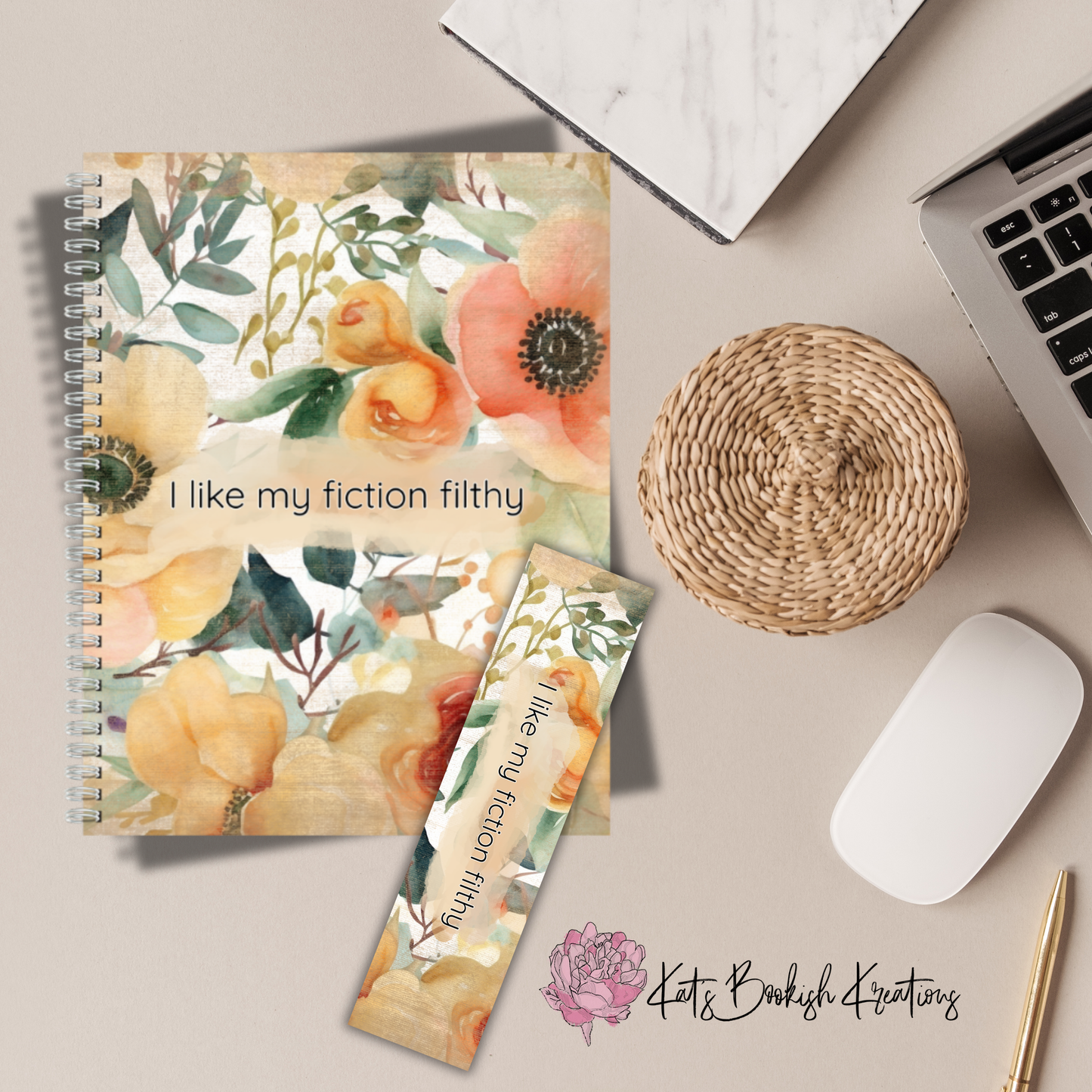 I Like My Fiction Filthy Bookmark