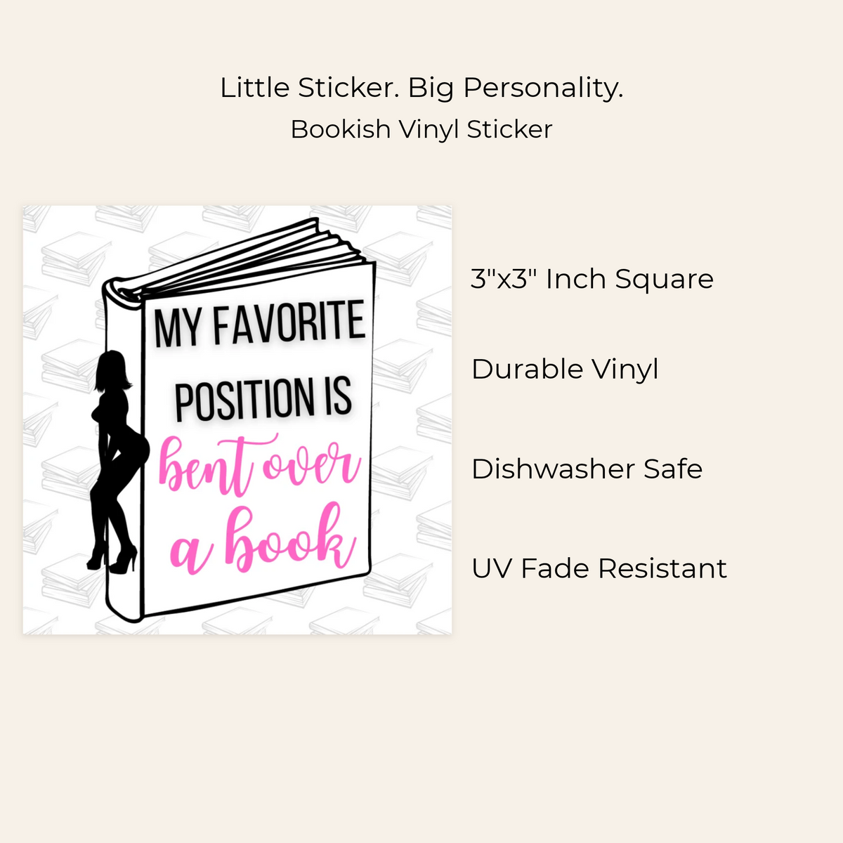 My Favorite Position... Sticker