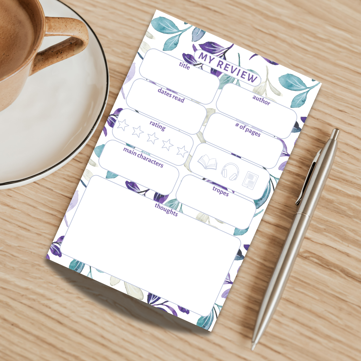 Book Review Cards