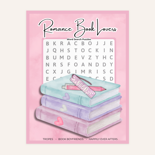 Romance Book Lovers Word Search Volume 2