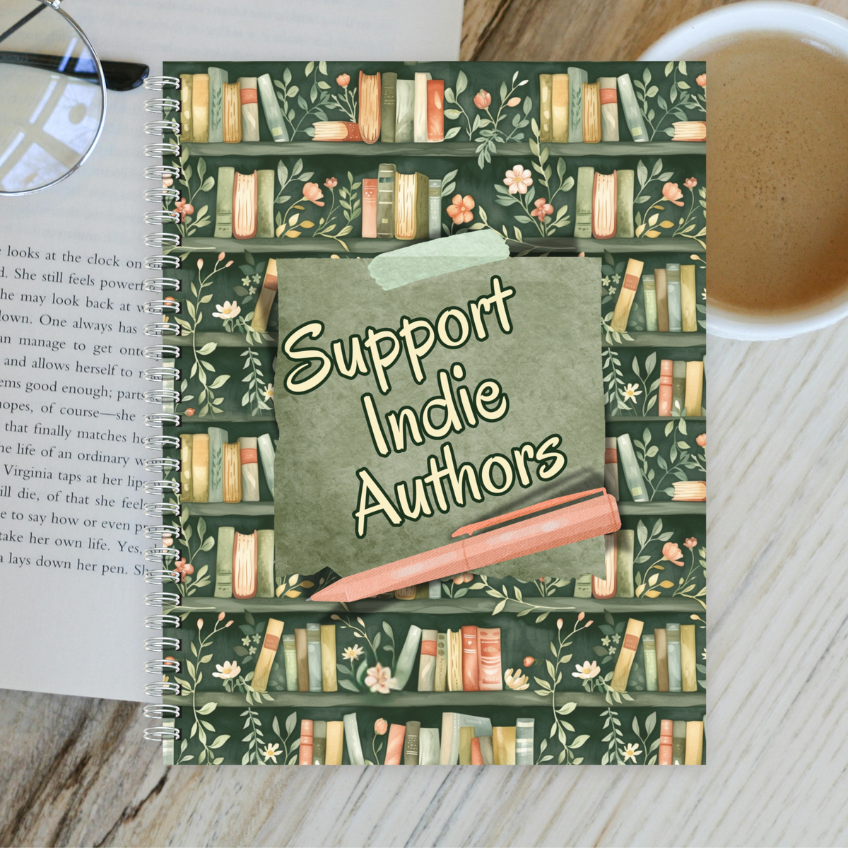 Support Indie Authors (Green)