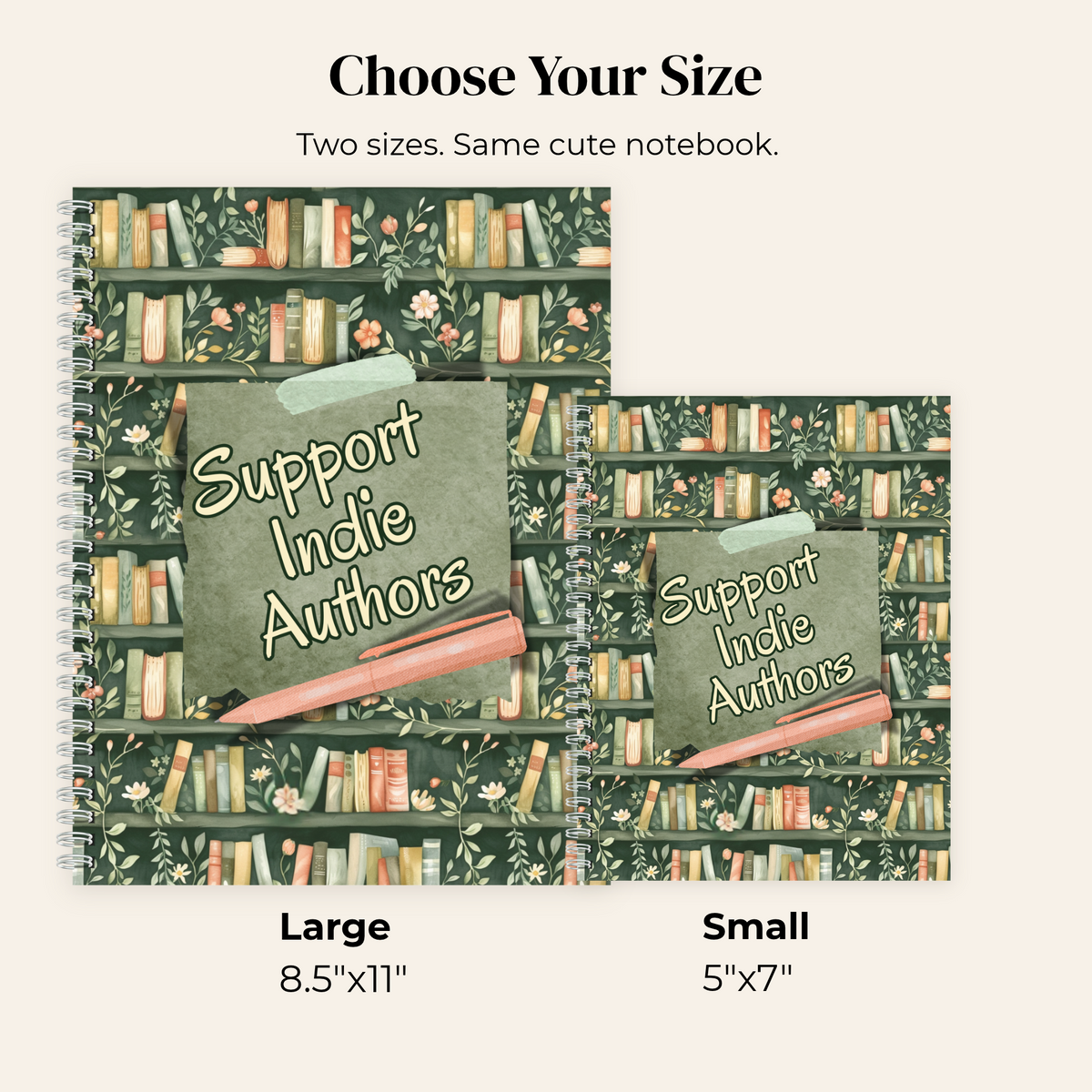 Support Indie Authors (Green)