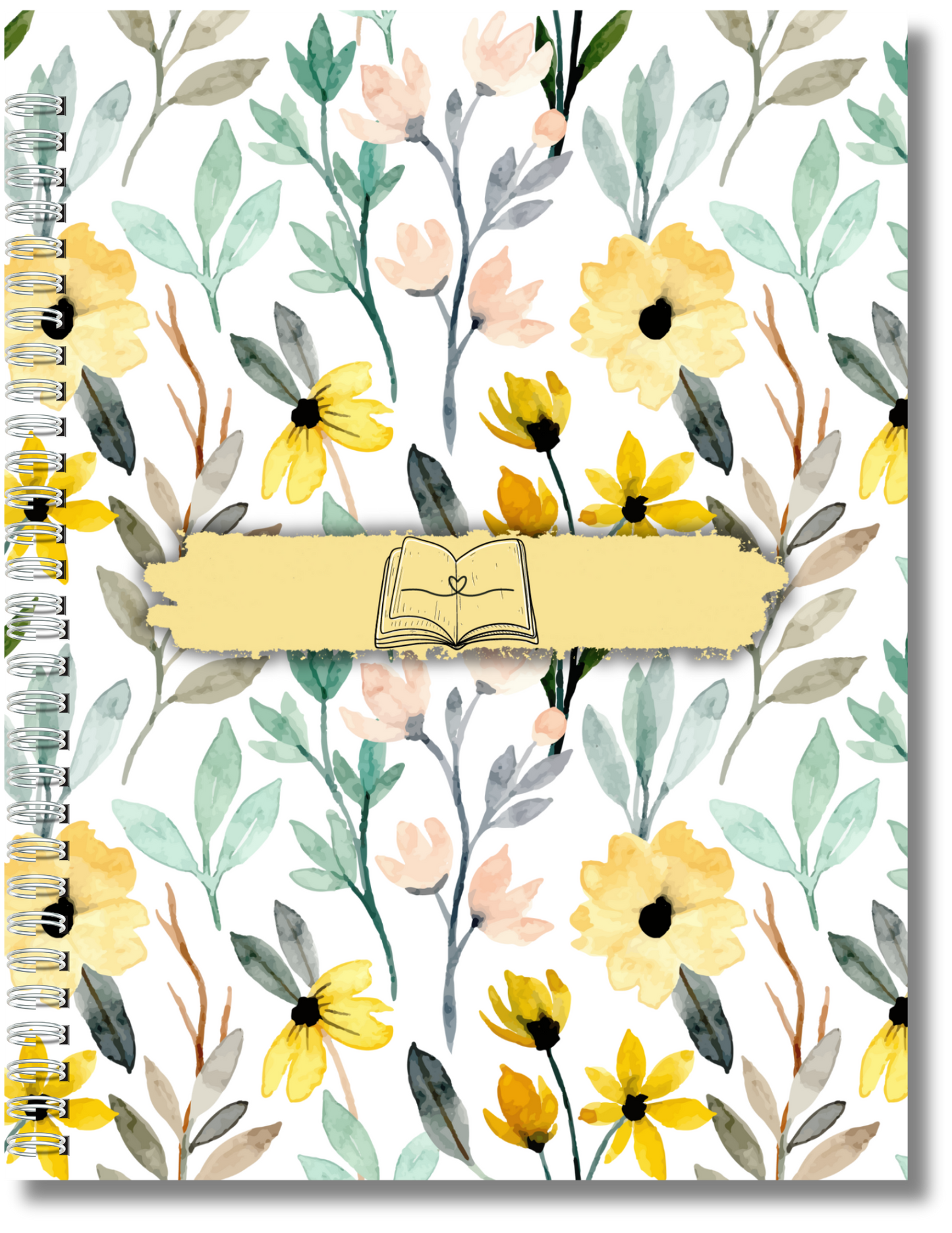 Watercolor Floral - Yellow