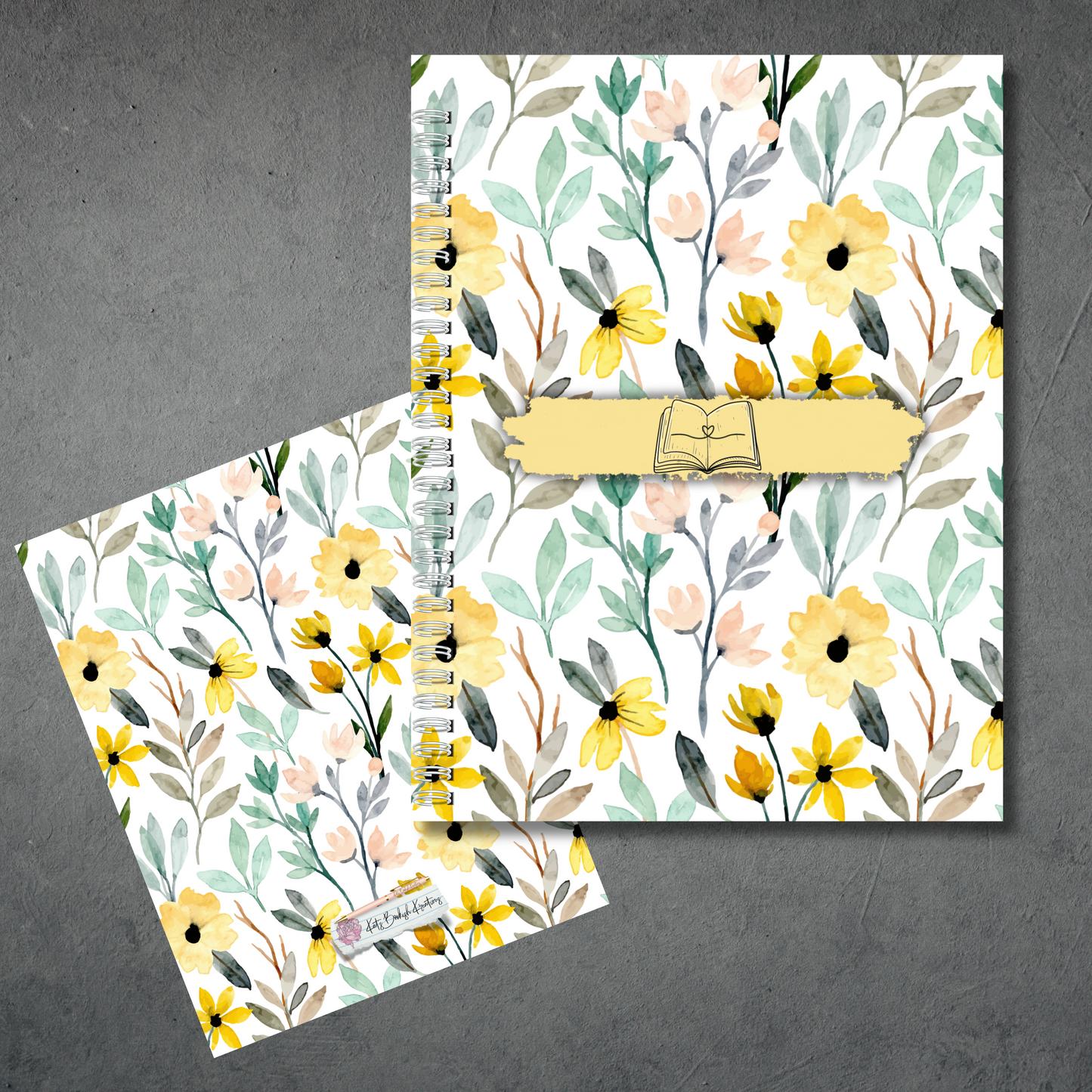 Watercolor Floral - Yellow