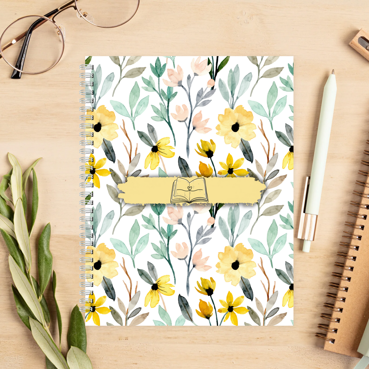 Watercolor Floral - Yellow