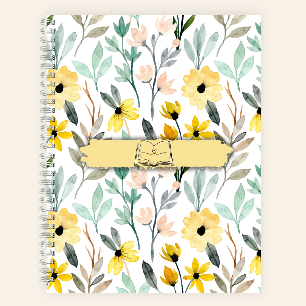 Watercolor Floral - Yellow